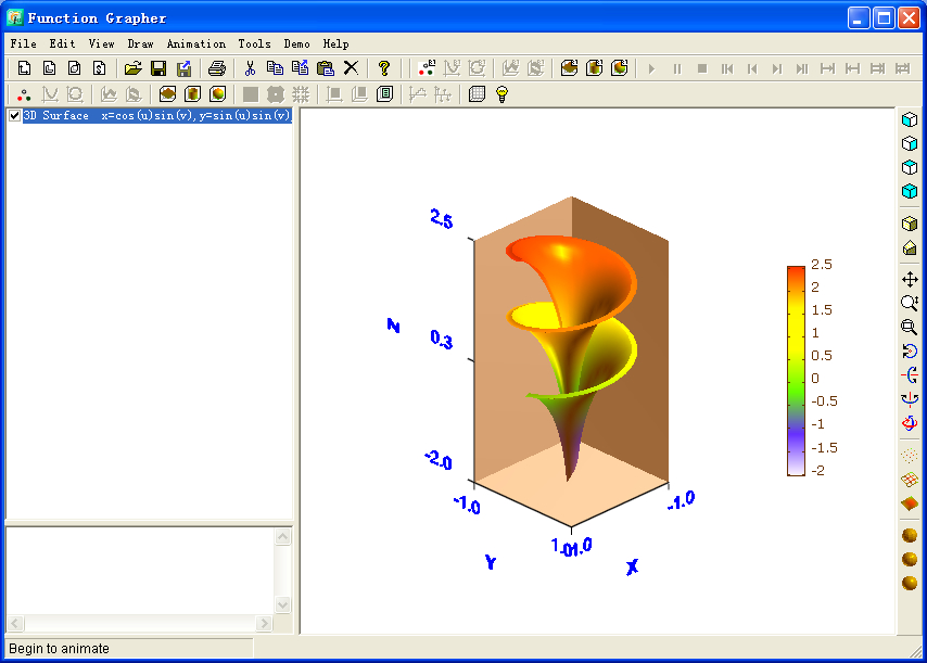 Function Grapher Main Screenshot
